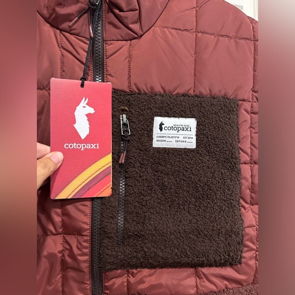 Cotopaxi Men's Large Trico Hybrid Vest Rusty NWT Insulated Synthetic Quilted - Picture 4 of 7